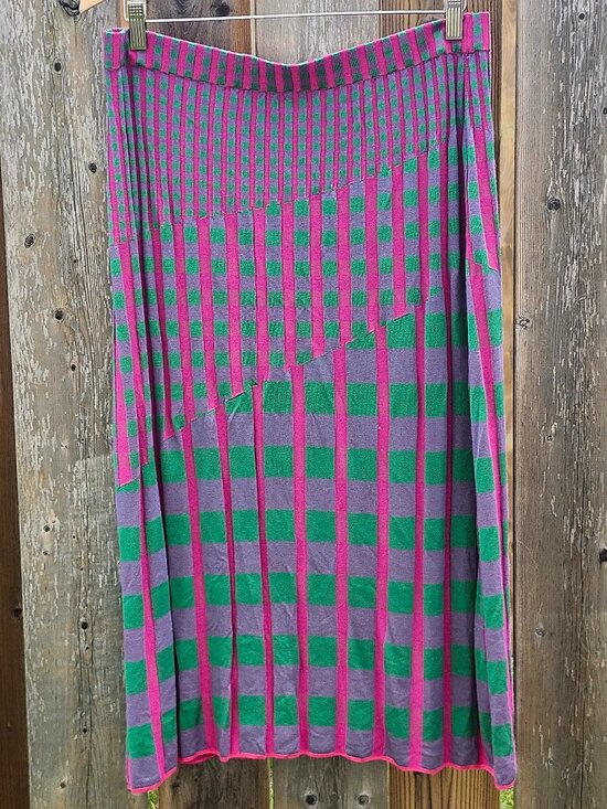 Diane Von Furstenberg Dresses & Skirts - Diane Von Furstenberg Midi Multicolor Skirt Women's Size XL Pop Art